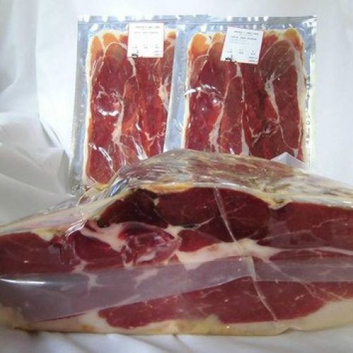 Jamón ibérico de La Alberca, entero o loncheado