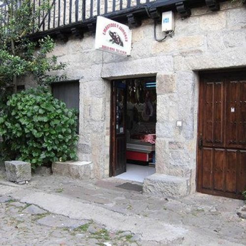 Tienda de ibéricos en La Alberca